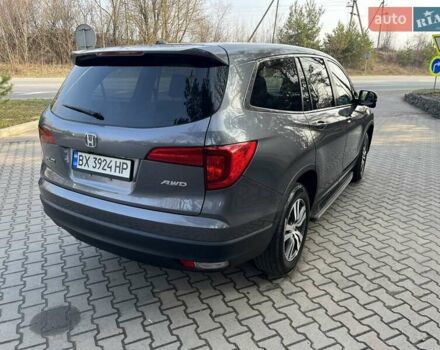 Серый Хонда Пилот, объемом двигателя 3.47 л и пробегом 184 тыс. км за 19500 $, фото 9 на Automoto.ua
