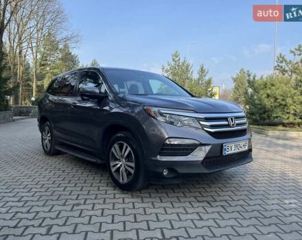 Серый Хонда Пилот, объемом двигателя 3.47 л и пробегом 184 тыс. км за 18500 $, фото 13 на Automoto.ua