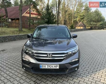 Серый Хонда Пилот, объемом двигателя 3.47 л и пробегом 184 тыс. км за 19500 $, фото 16 на Automoto.ua