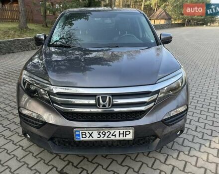 Серый Хонда Пилот, объемом двигателя 3.47 л и пробегом 184 тыс. км за 19500 $, фото 15 на Automoto.ua