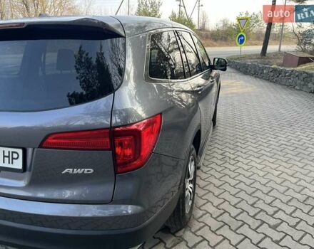 Серый Хонда Пилот, объемом двигателя 3.47 л и пробегом 184 тыс. км за 19500 $, фото 8 на Automoto.ua