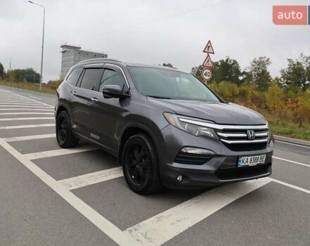 Серый Хонда Пилот, объемом двигателя 3.47 л и пробегом 81 тыс. км за 25000 $, фото 2 на Automoto.ua