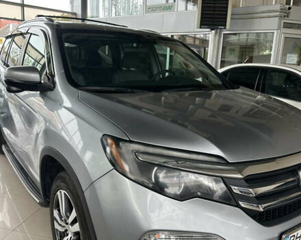 Серый Хонда Пилот, объемом двигателя 3.47 л и пробегом 77 тыс. км за 24950 $, фото 3 на Automoto.ua