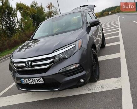 Серый Хонда Пилот, объемом двигателя 3.47 л и пробегом 81 тыс. км за 25000 $, фото 3 на Automoto.ua