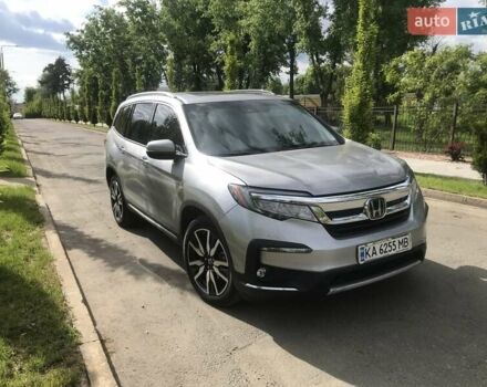 Серый Хонда Пилот, объемом двигателя 3.47 л и пробегом 91 тыс. км за 28000 $, фото 1 на Automoto.ua