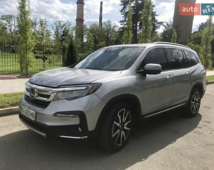 Серый Хонда Пилот, объемом двигателя 3.47 л и пробегом 91 тыс. км за 28000 $, фото 2 на Automoto.ua