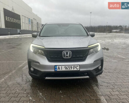 Сірий Хонда Пілот, об'ємом двигуна 3.47 л та пробігом 105 тис. км за 21999 $, фото 1 на Automoto.ua