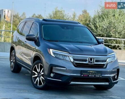 Серый Хонда Пилот, объемом двигателя 3.47 л и пробегом 154 тыс. км за 27700 $, фото 4 на Automoto.ua