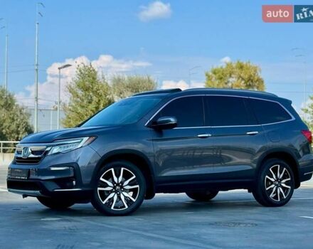 Серый Хонда Пилот, объемом двигателя 3.47 л и пробегом 154 тыс. км за 27700 $, фото 5 на Automoto.ua