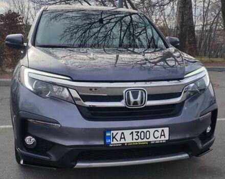 Серый Хонда Пилот, объемом двигателя 3.47 л и пробегом 30 тыс. км за 27700 $, фото 1 на Automoto.ua