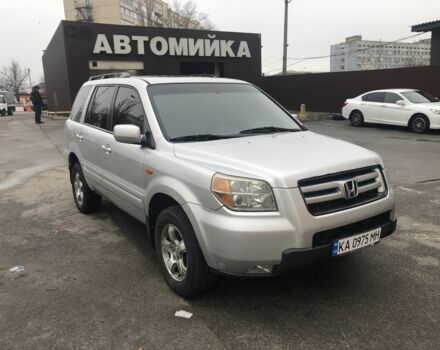 Серый Хонда Пилот, объемом двигателя 3.5 л и пробегом 385 тыс. км за 7500 $, фото 1 на Automoto.ua