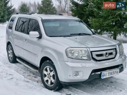 Серый Хонда Пилот, объемом двигателя 3.47 л и пробегом 354 тыс. км за 8900 $, фото 1 на Automoto.ua