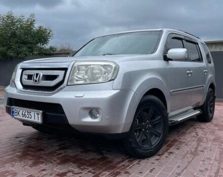 Серый Хонда Пилот, объемом двигателя 3.5 л и пробегом 220 тыс. км за 10200 $, фото 1 на Automoto.ua