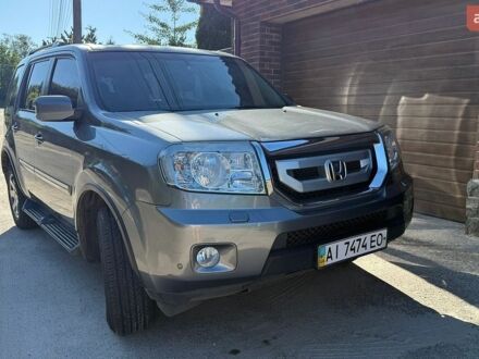 Сірий Хонда Пілот, об'ємом двигуна 3.5 л та пробігом 192 тис. км за 13000 $, фото 1 на Automoto.ua