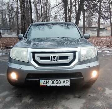 Сірий Хонда Пілот, об'ємом двигуна 3.5 л та пробігом 345 тис. км за 12999 $, фото 1 на Automoto.ua