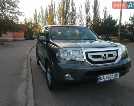 Серый Хонда Пилот, объемом двигателя 3.47 л и пробегом 97 тыс. км за 17500 $, фото 1 на Automoto.ua