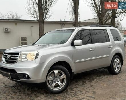Серый Хонда Пилот, объемом двигателя 3.47 л и пробегом 185 тыс. км за 12700 $, фото 1 на Automoto.ua