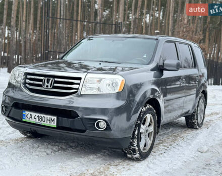 Серый Хонда Пилот, объемом двигателя 3.5 л и пробегом 220 тыс. км за 11900 $, фото 1 на Automoto.ua