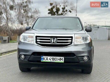 Серый Хонда Пилот, объемом двигателя 3.5 л и пробегом 217 тыс. км за 13500 $, фото 1 на Automoto.ua