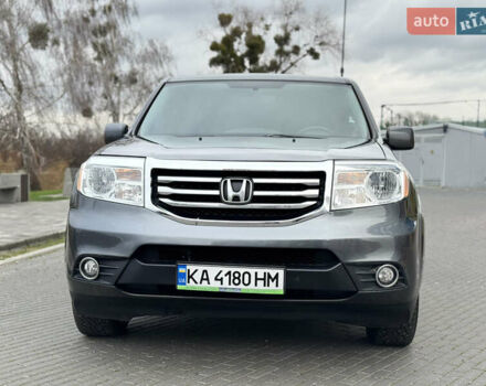 Сірий Хонда Пілот, об'ємом двигуна 3.5 л та пробігом 217 тис. км за 13500 $, фото 1 на Automoto.ua