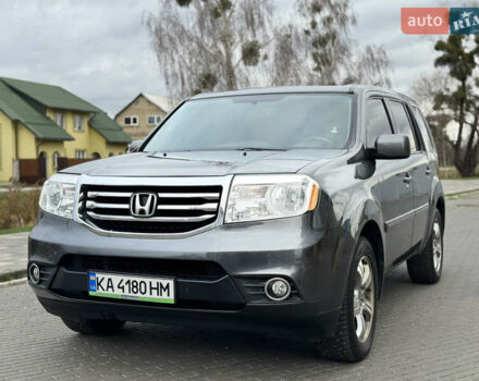 Сірий Хонда Пілот, об'ємом двигуна 3.5 л та пробігом 217 тис. км за 12500 $, фото 1 на Automoto.ua
