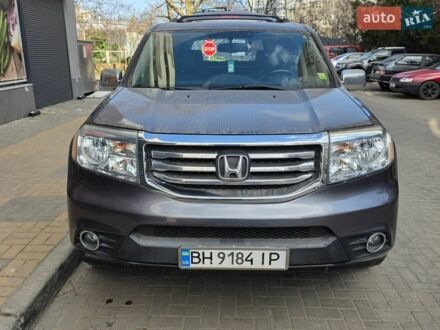 Серый Хонда Пилот, объемом двигателя 3.47 л и пробегом 160 тыс. км за 13300 $, фото 1 на Automoto.ua