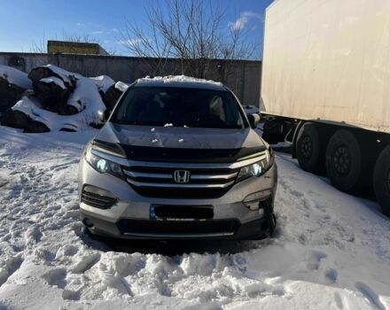 Серый Хонда Пилот, объемом двигателя 3.5 л и пробегом 165 тыс. км за 14000 $, фото 1 на Automoto.ua