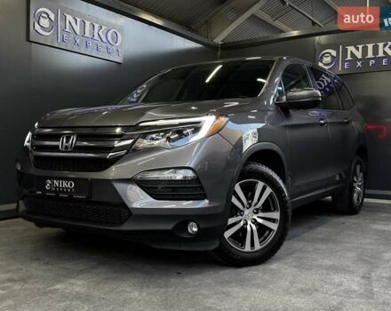 Серый Хонда Пилот, объемом двигателя 3.5 л и пробегом 69 тыс. км за 24500 $, фото 1 на Automoto.ua