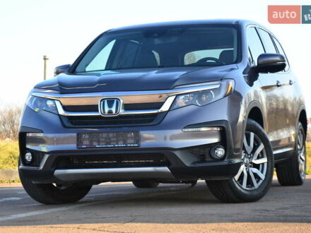 Серый Хонда Пилот, объемом двигателя 3.5 л и пробегом 107 тыс. км за 23950 $, фото 1 на Automoto.ua