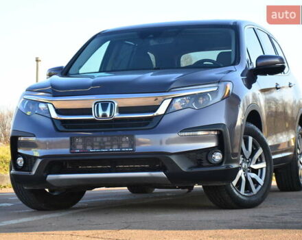 Серый Хонда Пилот, объемом двигателя 3.5 л и пробегом 107 тыс. км за 23950 $, фото 1 на Automoto.ua