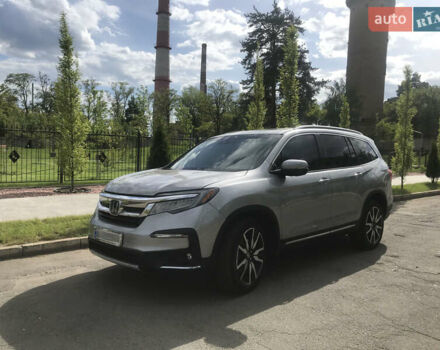 Серый Хонда Пилот, объемом двигателя 3.47 л и пробегом 91 тыс. км за 28000 $, фото 1 на Automoto.ua