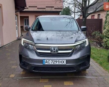 Серый Хонда Пилот, объемом двигателя 3.47 л и пробегом 84 тыс. км за 21400 $, фото 1 на Automoto.ua