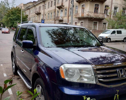 Синий Хонда Пилот, объемом двигателя 3.47 л и пробегом 104 тыс. км за 16999 $, фото 2 на Automoto.ua