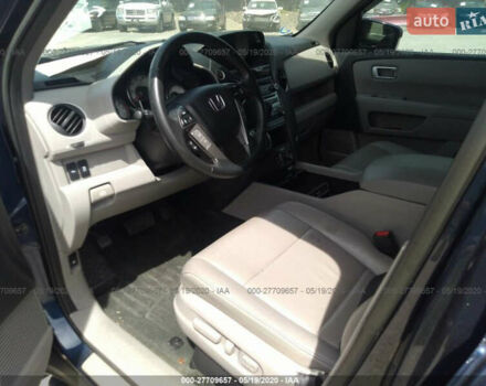 Синий Хонда Пилот, объемом двигателя 3.47 л и пробегом 104 тыс. км за 16999 $, фото 6 на Automoto.ua