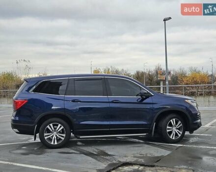 Синій Хонда Пілот, об'ємом двигуна 3.47 л та пробігом 127 тис. км за 22200 $, фото 6 на Automoto.ua