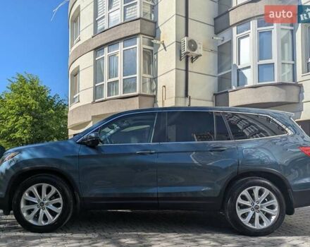 Синий Хонда Пилот, объемом двигателя 3.47 л и пробегом 155 тыс. км за 18990 $, фото 7 на Automoto.ua