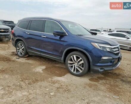 Синий Хонда Пилот, объемом двигателя 3.47 л и пробегом 144 тыс. км за 4200 $, фото 3 на Automoto.ua