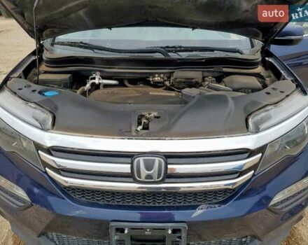 Синий Хонда Пилот, объемом двигателя 3.47 л и пробегом 144 тыс. км за 4200 $, фото 11 на Automoto.ua