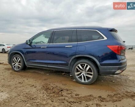 Синий Хонда Пилот, объемом двигателя 3.47 л и пробегом 144 тыс. км за 4200 $, фото 1 на Automoto.ua