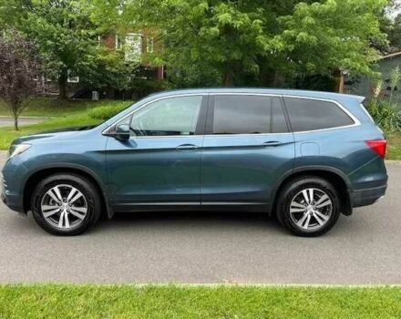 Синий Хонда Пилот, объемом двигателя 3.5 л и пробегом 56 тыс. км за 6500 $, фото 2 на Automoto.ua