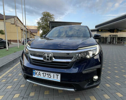 Синий Хонда Пилот, объемом двигателя 3.47 л и пробегом 133 тыс. км за 20450 $, фото 1 на Automoto.ua