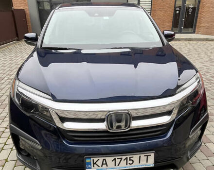 Синий Хонда Пилот, объемом двигателя 3.47 л и пробегом 134 тыс. км за 22500 $, фото 1 на Automoto.ua