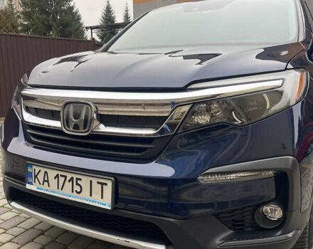 Синий Хонда Пилот, объемом двигателя 3.47 л и пробегом 134 тыс. км за 22500 $, фото 6 на Automoto.ua