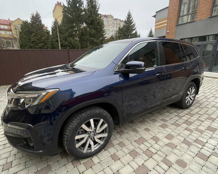 Синий Хонда Пилот, объемом двигателя 3.47 л и пробегом 134 тыс. км за 22500 $, фото 4 на Automoto.ua