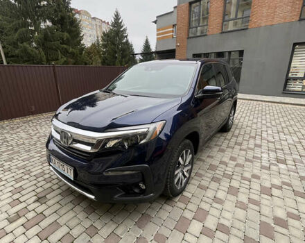 Синий Хонда Пилот, объемом двигателя 3.47 л и пробегом 134 тыс. км за 22500 $, фото 3 на Automoto.ua