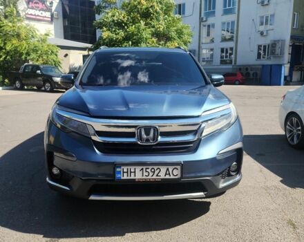Синий Хонда Пилот, объемом двигателя 3.5 л и пробегом 155 тыс. км за 24999 $, фото 1 на Automoto.ua