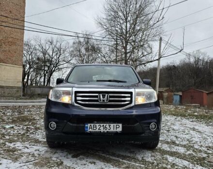 Синий Хонда Пилот, объемом двигателя 3.47 л и пробегом 165 тыс. км за 12000 $, фото 1 на Automoto.ua