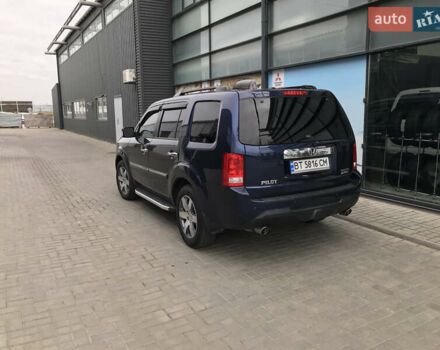 Синий Хонда Пилот, объемом двигателя 3.47 л и пробегом 104 тыс. км за 16999 $, фото 1 на Automoto.ua