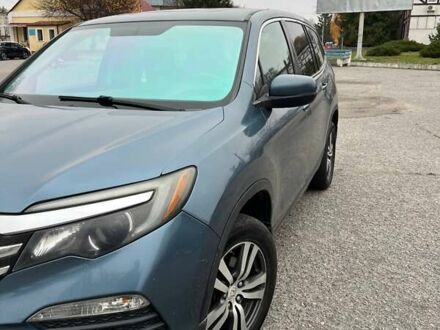 Синий Хонда Пилот, объемом двигателя 3.47 л и пробегом 199 тыс. км за 19500 $, фото 1 на Automoto.ua