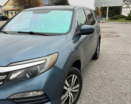 Синий Хонда Пилот, объемом двигателя 3.47 л и пробегом 199 тыс. км за 19500 $, фото 1 на Automoto.ua